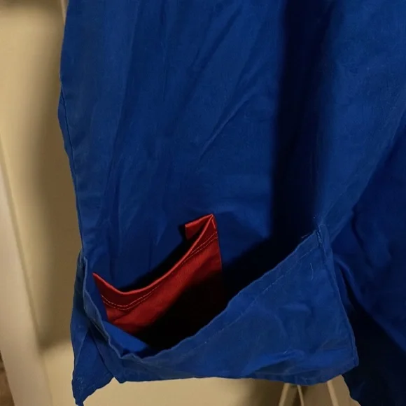 Dickies 2XL Royal Blue plus size scrub top. - Picture 3 of 5